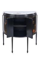 Chinoiserie Demi Lune 2 Door Side Cabinet c.1920 (2 of 9) Chinoiserie Demi Lune 2 Door Side Cabinet c.1920 (2 of 9)