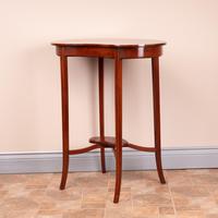 Edwardian Inlaid Mahogany Kidney Shape Occasional Table (14 of 15) Edwardian Inlaid Mahogany Kidney Shape Occasional Table (14 of 15)