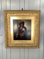 Antique Re-Raphaelite oil painting portrait of a young man with violin (2 of 2) (2 of 10) Antique Re-Raphaelite oil painting portrait of a young man with violin (2 of 2) (2 of 10)