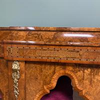 High Quality Victorian Burr Walnut Antique Credenza (6 of 10) High Quality Victorian Burr Walnut Antique Credenza (6 of 10)