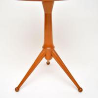 1960’s Vintage Burr Maple Tripod Side Table (2 of 7) 1960’s Vintage Burr Maple Tripod Side Table (2 of 7)