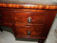 Georgian Mahogany Bow Dressing Table (7 of 7) Georgian Mahogany Bow Dressing Table (7 of 7)