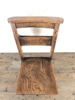 Set of Four Victorian Elm Chapel Chairs (3 of 7) Set of Four Victorian Elm Chapel Chairs (3 of 7)