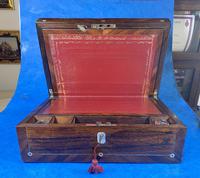 William IV Angle Cut Rosewood Writing Slope (10 of 17) William IV Angle Cut Rosewood Writing Slope (10 of 17)
