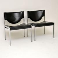 Pair of Vintage Danish Steel Lounge Chairs (3 of 7) Pair of Vintage Danish Steel Lounge Chairs (3 of 7)