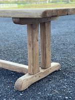 Large French Rustic Bleached Oak Farmhouse Dining Table (5 of 36) Large French Rustic Bleached Oak Farmhouse Dining Table (5 of 36)