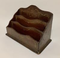 Antique Leather Desktop Letter Rack (6 of 11) Antique Leather Desktop Letter Rack (6 of 11)