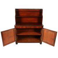 Regency Mahogany Cabinet Bookcase (8 of 8) Regency Mahogany Cabinet Bookcase (8 of 8)