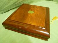 Flame Mahogany Jewel Box + Tray With Adjustable Storage c.1880 (5 of 13) Flame Mahogany Jewel Box + Tray With Adjustable Storage c.1880 (5 of 13)