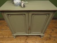 Small Antique Grey Painted Cabinet, Shabby Chic (7 of 8) Small Antique Grey Painted Cabinet, Shabby Chic (7 of 8)