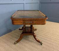 Fine Regency Inlaid Mahogany Library Table (4 of 16) Fine Regency Inlaid Mahogany Library Table (4 of 16)