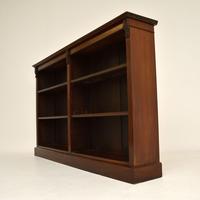 Antique Victorian Mahogany Open Bookcase (4 of 9) Antique Victorian Mahogany Open Bookcase (4 of 9)