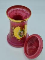 Antique Opaline Glass Jar (7 of 10) Antique Opaline Glass Jar (7 of 10)