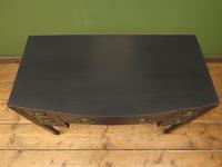 Antique Black Painted Console Table or Desk with Drawers, Gothic Shabby Chic (2 of 16) Antique Black Painted Console Table or Desk with Drawers, Gothic Shabby Chic (2 of 16)