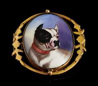Victorian Enamel Bulldog Brooch (2 of 11) Victorian Enamel Bulldog Brooch (2 of 11)