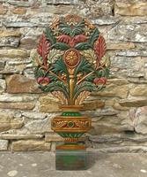 Antique Spanish Toleware & Wooden Altar Stand Decoration (2 of 6) Antique Spanish Toleware & Wooden Altar Stand Decoration (2 of 6)