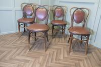 Set of 4 Thonet Bistro Bentwood Chairs