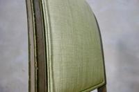 Pair of French Painted Louis XVI Style Side Chairs (11 of 12) Pair of French Painted Louis XVI Style Side Chairs (11 of 12)