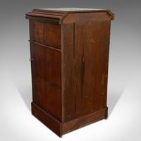 Tall Antique Side Cabinet, English, Mahogany, Bedside, Nightstand, Regency, 1820 (8 of 12) Tall Antique Side Cabinet, English, Mahogany, Bedside, Nightstand, Regency, 1820 (8 of 12)