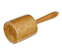 Swedish Early 20th Century Solid Burr Birch Mallet (3 of 4)