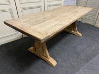French Oak Farmhouse Trestle Dining Table (12 of 14) French Oak Farmhouse Trestle Dining Table (12 of 14)