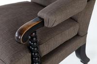 Pair of 19th Century English Regency Ebonised Bobbin Armchairs (2 of 5) Pair of 19th Century English Regency Ebonised Bobbin Armchairs (2 of 5)