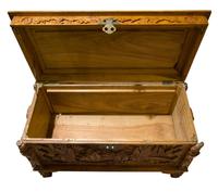 Early 20th Century Chinese Style Carved Camphorwood Chest (6 of 11) Early 20th Century Chinese Style Carved Camphorwood Chest (6 of 11)