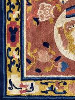 Antique Chinese Ningxia Rug 1.61m x 0.74m (3 of 9) Antique Chinese Ningxia Rug 1.61m x 0.74m (3 of 9)