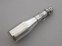 Victorian Novelty Silver Combined Scent Bottle, Sewing Etui & Vinaigrette Champagne Bottle (14 of 20) Victorian Novelty Silver Combined Scent Bottle, Sewing Etui & Vinaigrette Champagne Bottle (14 of 20)