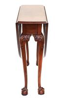 Burr Walnut Drop Leaf Gateleg Table c.1920 (5 of 6) Burr Walnut Drop Leaf Gateleg Table c.1920 (5 of 6)