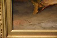 Oil Painting by John Christopher Bell "Brown Trout on a Bank" (4 of 5) Oil Painting by John Christopher Bell "Brown Trout on a Bank" (4 of 5)