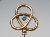 Murlle Bennett 9ct Gold & Turquoise Hat Pin (4 of 6) Murlle Bennett 9ct Gold & Turquoise Hat Pin (4 of 6)