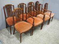 Set of 8 Hepplewhite Style Dining Chairs (8 of 11) Set of 8 Hepplewhite Style Dining Chairs (8 of 11)