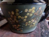 Jackfield Tea Pot. Clean--possibly a Cabinet item and not used. Nicely Decorated. (5 of 5) Jackfield Tea Pot. Clean--possibly a Cabinet item and not used. Nicely Decorated. (5 of 5)