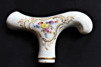 Fine & Large Meissen Porcelain Walking Stick Handle (2 of 5) Fine & Large Meissen Porcelain Walking Stick Handle (2 of 5)