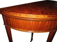 Fine Quality Edwardian Inlaid Satinwood Card Table c.1900 (3 of 4) Fine Quality Edwardian Inlaid Satinwood Card Table c.1900 (3 of 4)