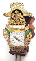 Wow! Antique 18th Century Dutch Stoelklok Wall Clock Verge Wall Clock (9 of 12) Wow! Antique 18th Century Dutch Stoelklok Wall Clock Verge Wall Clock (9 of 12)