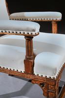 19th Century Oak Gothic Armchair By G Tilley Of Birmingham (7 of 10) 19th Century Oak Gothic Armchair By G Tilley Of Birmingham (7 of 10)