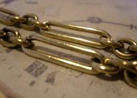Antique Pocket Watch Chain 1890 Victorian Large Brass Fancy Albert With T Bar (7 of 11) Antique Pocket Watch Chain 1890 Victorian Large Brass Fancy Albert With T Bar (7 of 11)