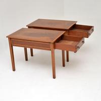 Pair of Antique Inlaid Mahogany Side Tables (5 of 12) Pair of Antique Inlaid Mahogany Side Tables (5 of 12)