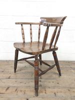 Antique Ash and Elm Smoker's Bow Chair (m-2303) (6 of 10) Antique Ash and Elm Smoker's Bow Chair (m-2303) (6 of 10)