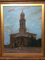 19th Century English Oil Painting View "St Marys Church Banbury Oxfordshire" (19 of 24) 19th Century English Oil Painting View "St Marys Church Banbury Oxfordshire" (19 of 24)