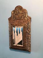 Antique Repousse Detail Cushion Mirror (2 of 10) Antique Repousse Detail Cushion Mirror (2 of 10)