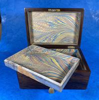 Victorian Rosewood Jewellery Box with Mother of Pearl & Abalone Escutcheons (10 of 14) Victorian Rosewood Jewellery Box with Mother of Pearl & Abalone Escutcheons (10 of 14)