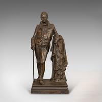 Antique Figure, Sir Walter Scott, Bronze, Statue, Poet, Victorian c.1880 (7 of 12) Antique Figure, Sir Walter Scott, Bronze, Statue, Poet, Victorian c.1880 (7 of 12)