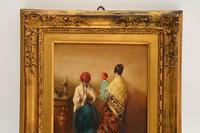 Antique Oil Painting in Gilt Wood Frame (3 of 9) Antique Oil Painting in Gilt Wood Frame (3 of 9)