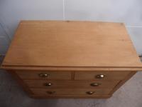 Victorian Antique Pine 4 Drawer Cup Handle Chest of Drawers to Wax / Paint (6 of 8) Victorian Antique Pine 4 Drawer Cup Handle Chest of Drawers to Wax / Paint (6 of 8)