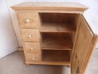 Victorian Antique Pine 4 Drawer Kitchen Food Storage Cupboard to wax / paint (11 of 11) Victorian Antique Pine 4 Drawer Kitchen Food Storage Cupboard to wax / paint (11 of 11)