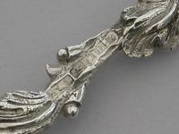 Victorian Cast Silver Naturalistic Salt Spoon by Hilliard & Thomason, Birmingham, 1853 (4 of 6) Victorian Cast Silver Naturalistic Salt Spoon by Hilliard & Thomason, Birmingham, 1853 (4 of 6)