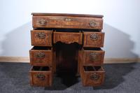 Queen Anne Style Kneehole Desk (9 of 12) Queen Anne Style Kneehole Desk (9 of 12)